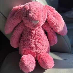 Jellycat London Bashful Cerise Bunny Size Small